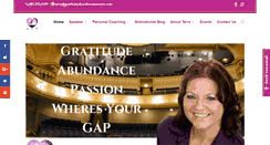 Desktop Screenshot of gratitudeabundancepassion.com